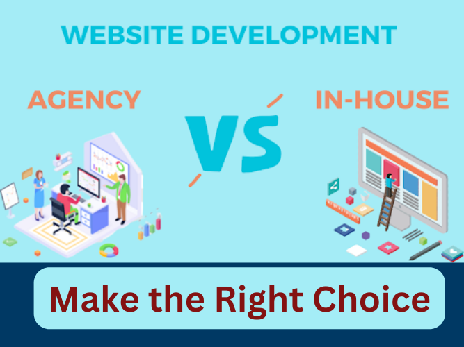 Website development agency vs in house