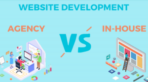 Website development agency vs in house
